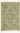 Revival Kew Antique Printed Olive Green Traditonal Tasseled Persian Flatweave Rug