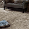 Katherine Carnaby Chrome Hand Made Rug Modern Plain Viscose Silky Shiny Luxurious Putty Beige Rug - Medium 120x180 cm (4'x6')