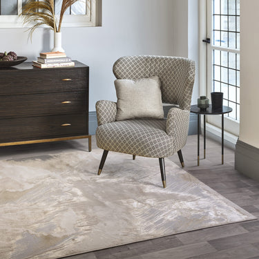 Asiatic London Aurora Etch Marbled Polypropylene Abstract Flatweave Rug 160x230 cm