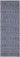 Sloan Hand Woven Flatweave Geometric Rug or Runner in Blue - Runner 66x200 cm (2'1"x6'6")