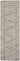 Nourison Colorado Linear Hand-Tufted Earth Tone Grey White Wool Textured Modern Rug