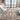 Alia 697G5 Short Pile Grey Polypropylene Traditional Floral Bordered Rug - Medium 120x170 cm (4'x5'6")