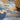 Nova NV41 Sonic Pictorial Vibrant Blue Gold Polypropylene Abstract Striped Rug