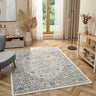 URCO Nova Zane Cream Polypropylene Traditional Vintage Bordered Rug - X-Small 40x60 cm (1'3"x1'11")