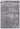Asiatic London Beau Carbon Grey Silver Short Pile Cotton Chenille Abstract Rug