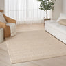 DKNY Pure Knots DKP01 Hand Made Plush Chunky Loop Texture Beige Rug - 61 x 91 cm (2'3')