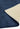 Reko Modern Contemporary Plain Hand Woven Viscose Silky Navy Blue Rug