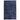 Origins Pathway Navy Blue Non-Slip Cotton Abstract Rug