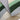 Origins Acasta Wave Green Wool Cotton Abstract Rug