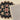Aubusson Shensi Black Traditional Wool Rug, Runner and Half-Moon