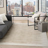 Grand Street GRN04 Silky Ivory Taupe By Abstract Modern Soft Rug - Medium 119x180 cm (3'11"x5'11")