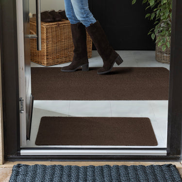 My Clove Brown Washable Non-Slip Soft Rug - 50x75 cm (1'7"x2'5")