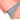 Washable Modern Sorbet Striped Orange Rug or Halway Runner