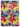 Carnaval CAR103 Vibrant Multi Colours Modern Geometric Squared Pattern Rug by Concept Looms