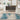 Nourison Maxell MAE06 Ivory Teal Cotton Abstract Modern Rug