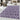 Efor New Design Purple Jute Polypropylene Geometric Rug - Small 80x150 cm (2'6"x5')