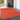 Reko Modern Contemporary Plain Hand Woven Viscose Silky Orange Rug - Small 100x150 cm (3'4"x4'11")