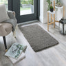 My Mat My Fleck Grey Mix Washable Non-Slip Polypropylene Shaggy Rug - X-Small 60x100 cm (2'x4')