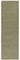 York Wool Rug Hand Made Modern Plain Bordered Rug in Sage Green