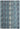 Skye SK03 Wave Blue Extra Cotton Polypropylene Geometric Striped Rug 200x300 cm