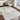 Harput HAP1024 Abstract Vintage Grey Area Washable Jute Cotton Polypropylene Rug - Rectangle 80 x 150 cm