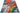 Consept Looms Art105 Multi Pictorial Pop Multicoloured Polypropylene Abstract Floral Rug
