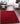 Chicago Shaggy Modern Plain Rug Hallway Runner Circle in Red