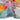 Consept Looms Art105 Multi Pictorial Pop Multicoloured Polypropylene Abstract Floral Rug