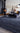 Maine Midnight Blue Tubular Pile Rug Hand-Woven with New Zealand & European Wools