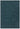 Hague Modern Hand Made Wool Rug in Teal Blue
