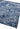Asiatic London Nova Antique NV10 Blue Polypropylene Traditional Vintage Abstract Rug