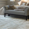 Chrome Hand Made Rug Modern Plain Viscose Silky Shiny Luxurious Pearl Cream Rug - Medium 120x180 cm (4'x6')