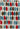 Asiatic London Matrix Sofia MAX33 Red Teal Wool Viscose Geometric Textured Rug 200x300 cm