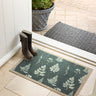 Emily Bond Tynesfield Grey Washable Non-Slip Indoor Rug and Runner - Small 50 x 75 cm (2'x2'5")