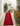 Origins My Red Washable Non-Slip Polypropylene Shaggy Rug - Runner 67x300 cm (2'3"x10')