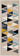 City Triangle Yellow Grey Blue Multi Washable Jute Polypropylene Geometric Hallway Runner Rug