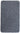 Phoenox My Lux Fluffy Anti-Slip Machine Smoke Blue Washable Non-Slip Polypropylene Shaggy Rug