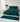 URCO Luxe Faux Fur Super Forest Green Shaggy Textured Plain Rug