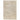 Laurent LA07 Broken Grid Fringed Beige Natural Cotton Abstract Textured Distressed Rug