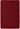 Origins My Red Washable Non-Slip Polypropylene Shaggy Rug