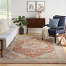 Sahar SHR06 Classic Ivory Multi Persian Traditional Vintage Floral Rug - Medium 119x180 cm (3'11"x5'11")