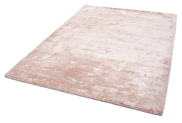 Katherine Carnaby Onslow Shaggy Rug Silky Hand Woven Plain Modern Plain Dusk Pink Rug - Medium 120x180 cm (4'x6')