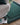 Origins Stacked Border Dark Green Wool Textured Bordered Rug