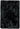 Plush Plain Shaggy High Pile Thick Silky Fluffy Soft Hand Woven Black Rug