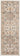 URCO Nova Floyd Distressed Cream Polypropylene Persian Traditional Vintage Hallway Runner Rug