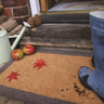 My Printed Coir Border Grey Indoor Outdoor Non-Slip Bordered Doormat - 45x75 cm (1'5"x2'5")