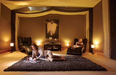 Imperial Luxury Shaggy Hand Woven Wool Rug in Chocolate Brown - Small 80x150 cm (2'6"x5')