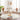 Ankara AKR2357 Kids Playful Cutie Chicks Birds Nursery Bedroom & Playroom Cream Multi Rug for Child Room