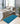 Origins My Teal Blue Washable Non-Slip Polypropylene Shaggy Rug - Runner 67x150 cm (2'3"x5')