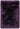 Plush Plain Shaggy High Pile Thick Silky Fluffy Soft Hand Woven Purple Rug